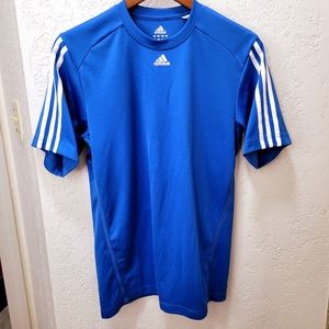 Blue Adidis Shirt